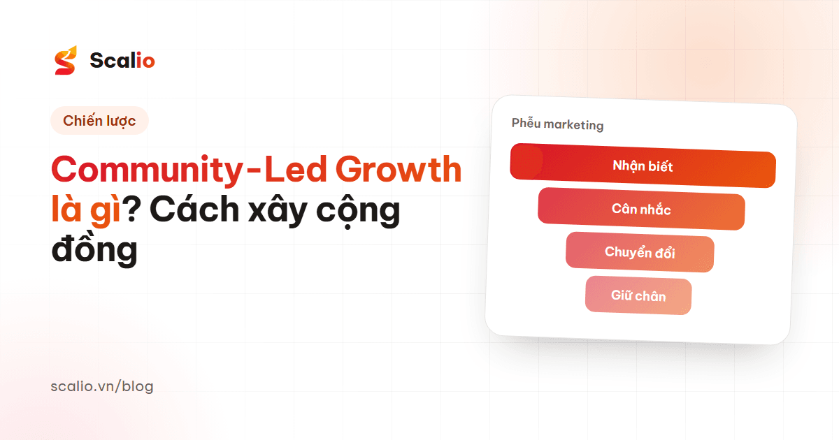 Community-Led Growth là gì? Cách xây cộng đồng hỗ trợ tăng trưởng