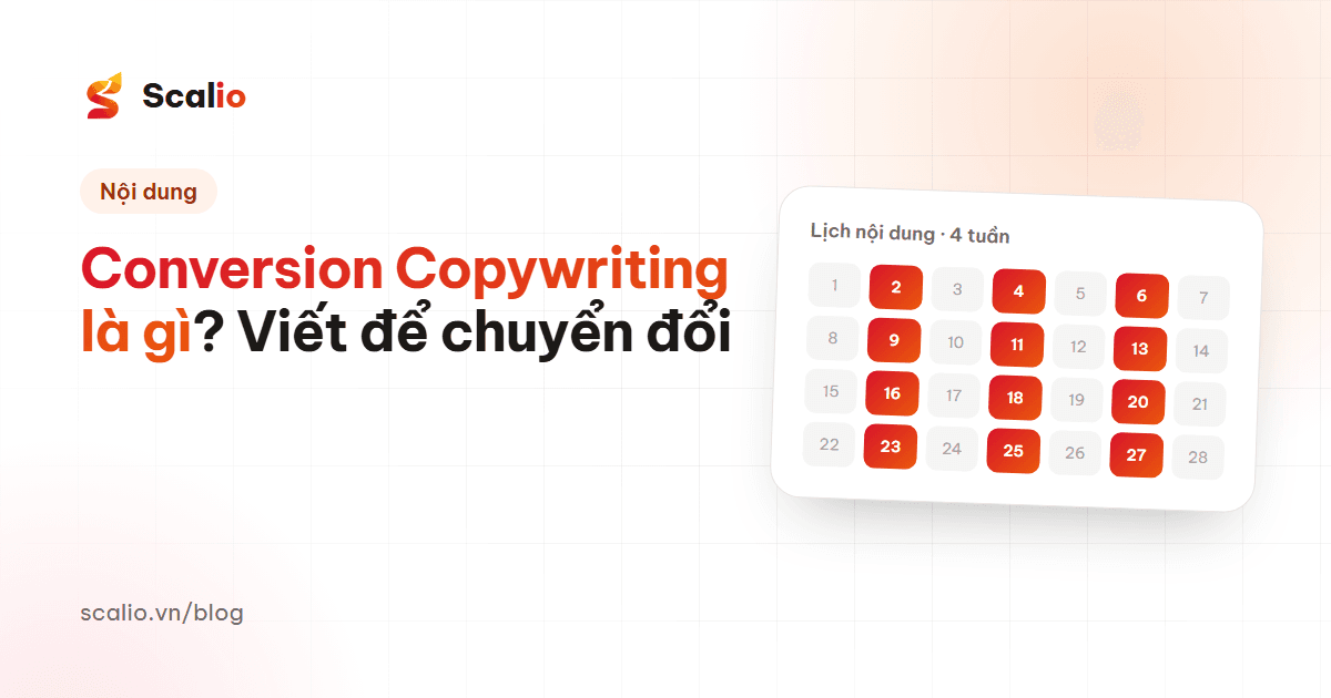Conversion Copywriting là gì? Cách viết chữ khiến khách hành động