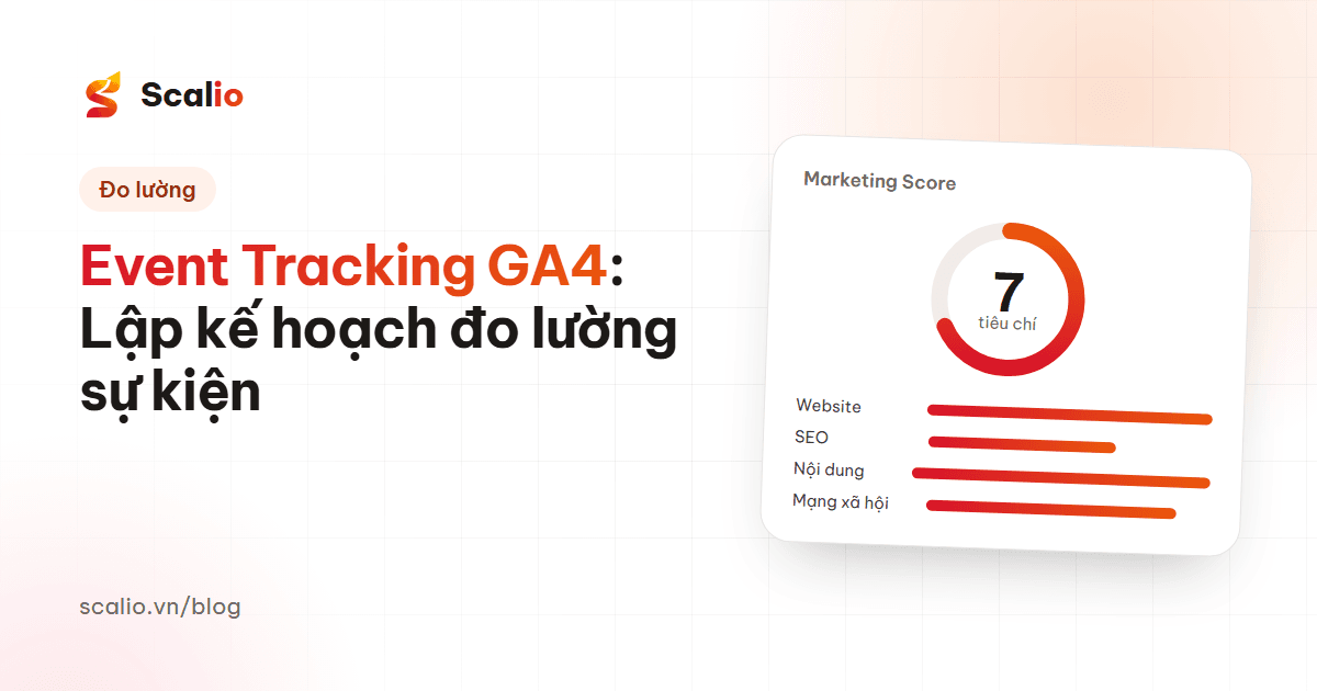 Event Tracking trong GA4: Cách xây kế hoạch đo lường trước khi gắn thẻ