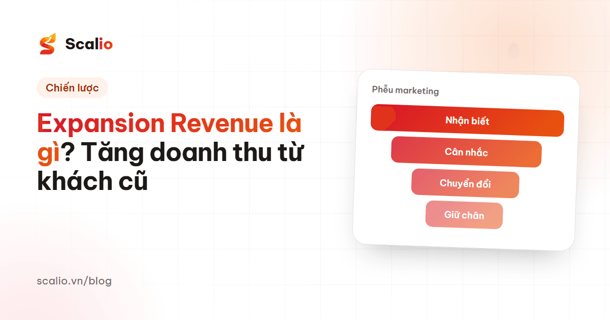 Expansion Revenue là gì? Cách tăng doanh thu từ khách hàng hiện tại