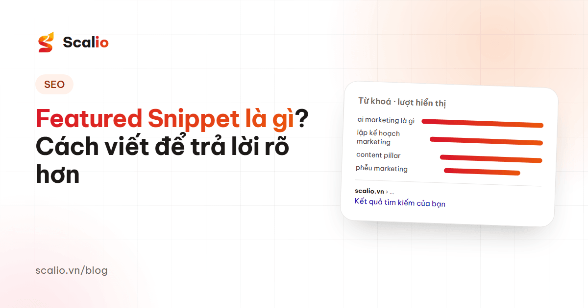 Featured Snippet là gì? Cách cấu trúc nội dung để trả lời rõ hơn