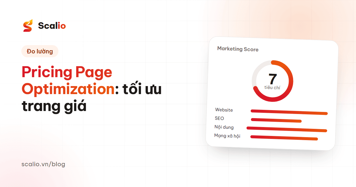 Pricing Page Optimization là gì? Cách tối ưu trang giá để khách tự quyết