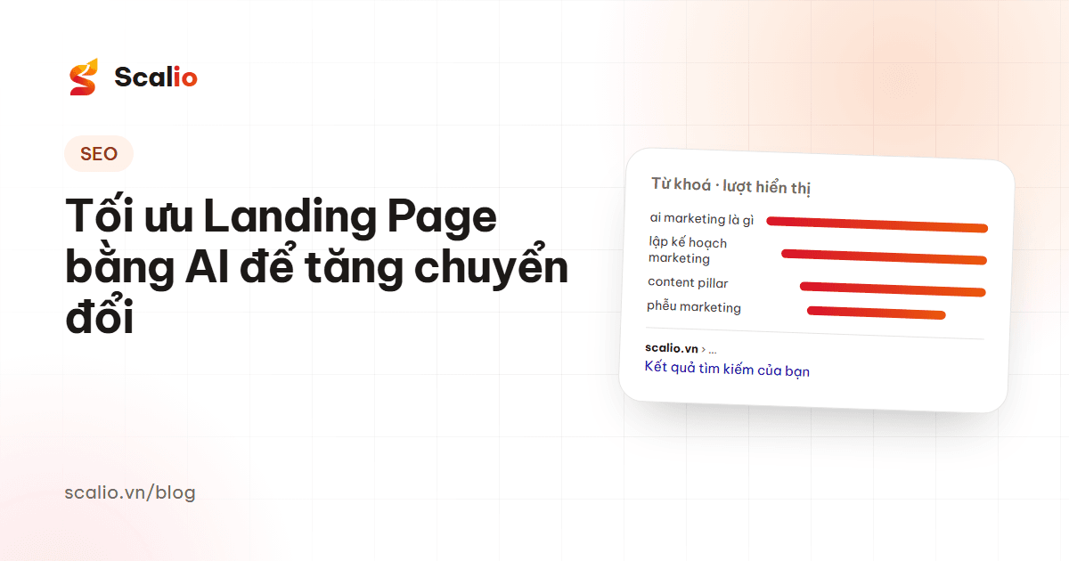 Landing Page là gì? Cách tối ưu tỷ lệ chuyển đổi bằng AI