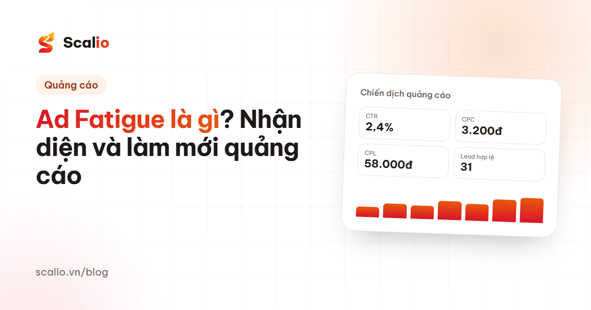 Ad Fatigue là gì? Dấu hiệu và cách làm mới quảng cáo