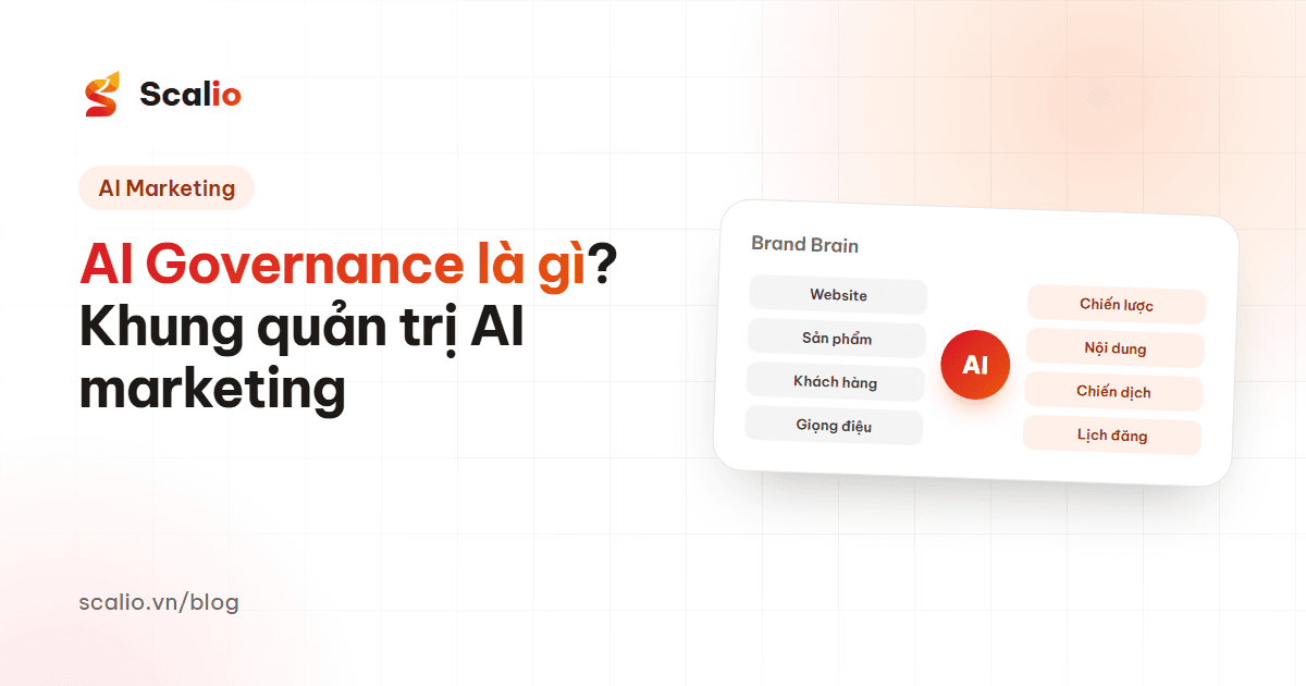 AI Governance là gì? Khung quản trị AI dành cho đội marketing