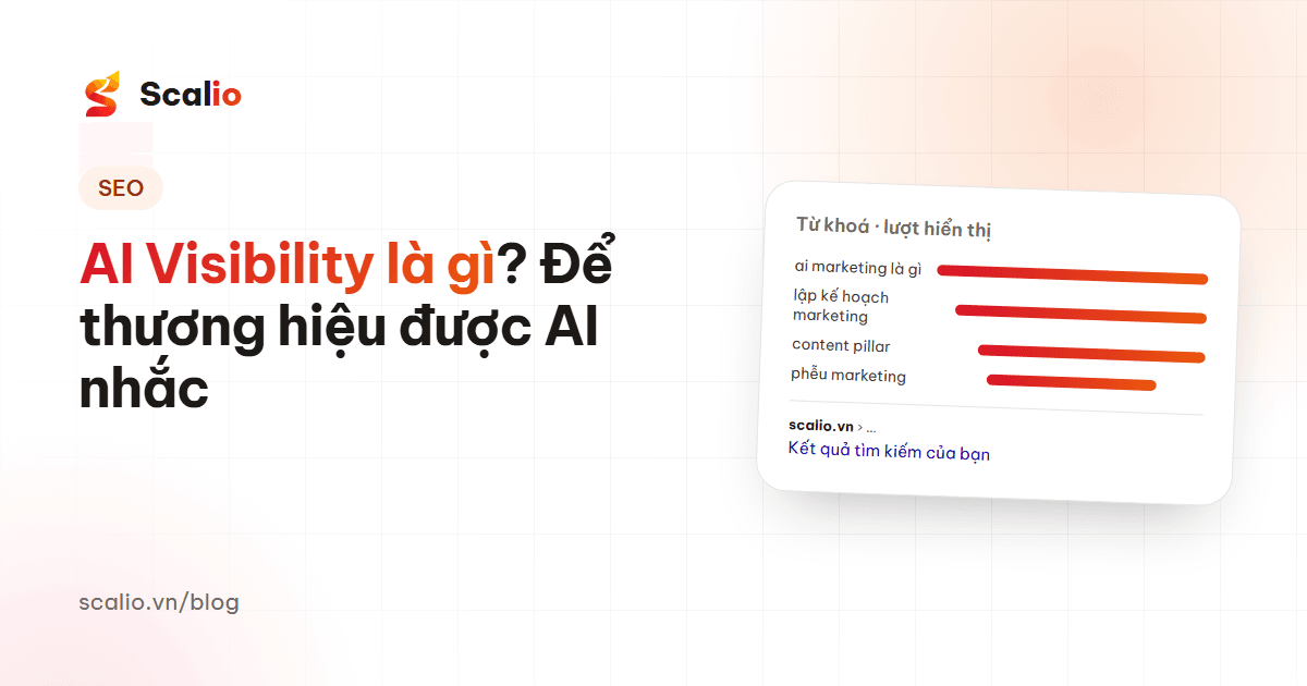 Làm sao để thương hiệu được AI nhắc đến? Hướng dẫn xây dựng AI Visibility