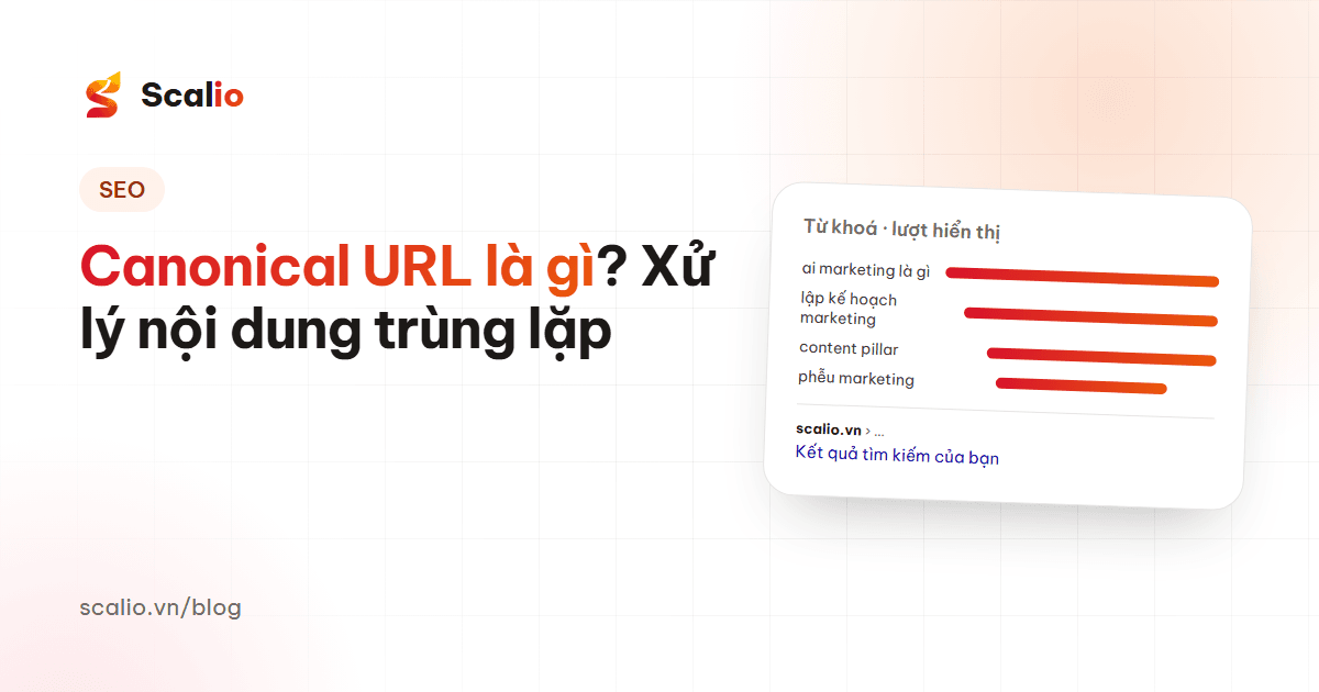 Canonical URL là gì? Cách xử lý nội dung trùng lặp đúng cách
