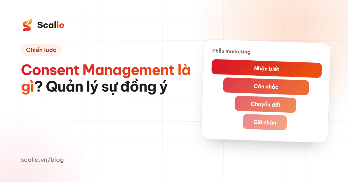 Consent Management là gì? Quản lý sự đồng ý trong hoạt động marketing