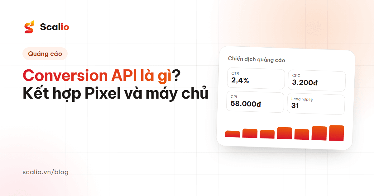 Conversion API là gì? Cách kết hợp dữ liệu website với nền tảng quảng cáo