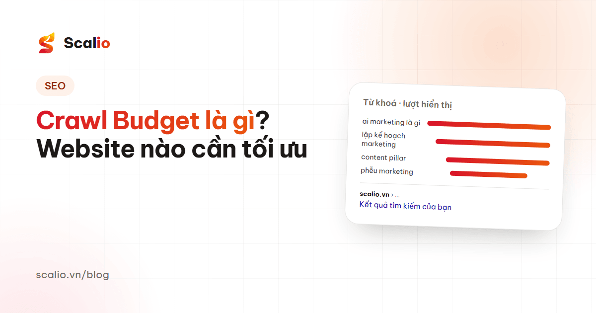 Crawl Budget là gì? Website nào thực sự cần tối ưu