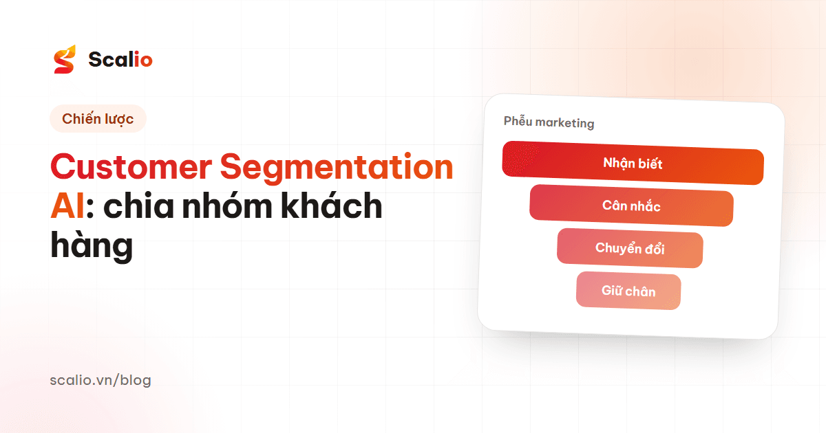 Customer Segmentation bằng AI: Chia nhóm khách hàng để marketing chính xác hơn
