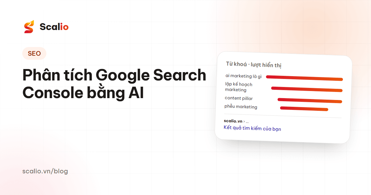 Cách sử dụng Google Search Console kết hợp AI để tìm cơ hội SEO
