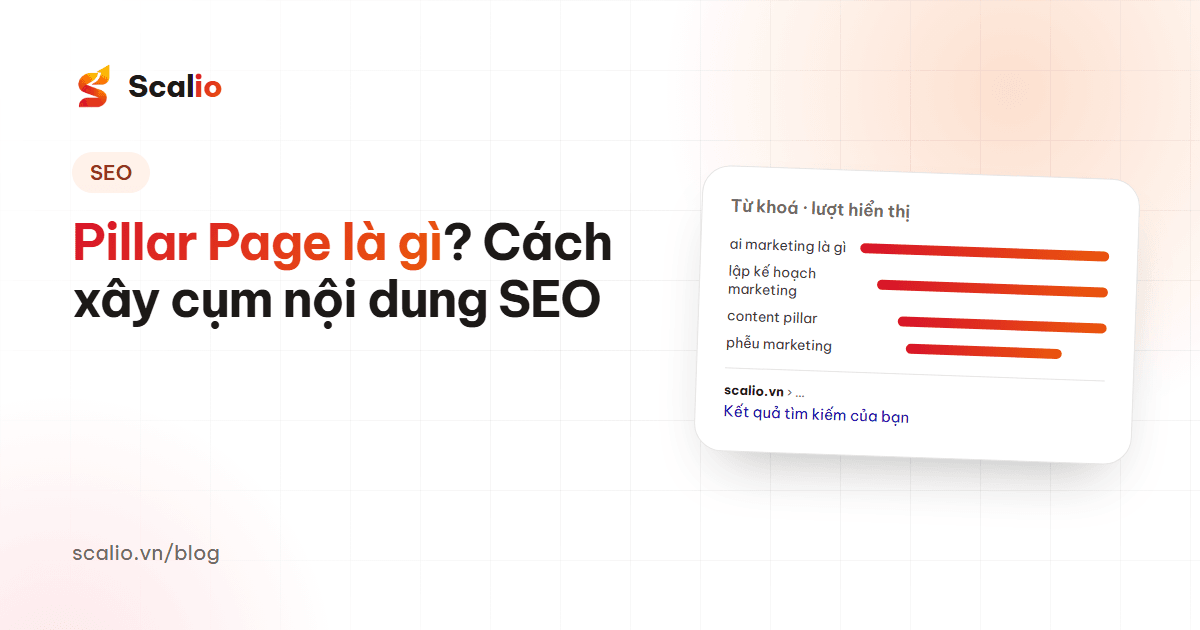 Pillar Page là gì? Cách xây cụm nội dung SEO có cấu trúc