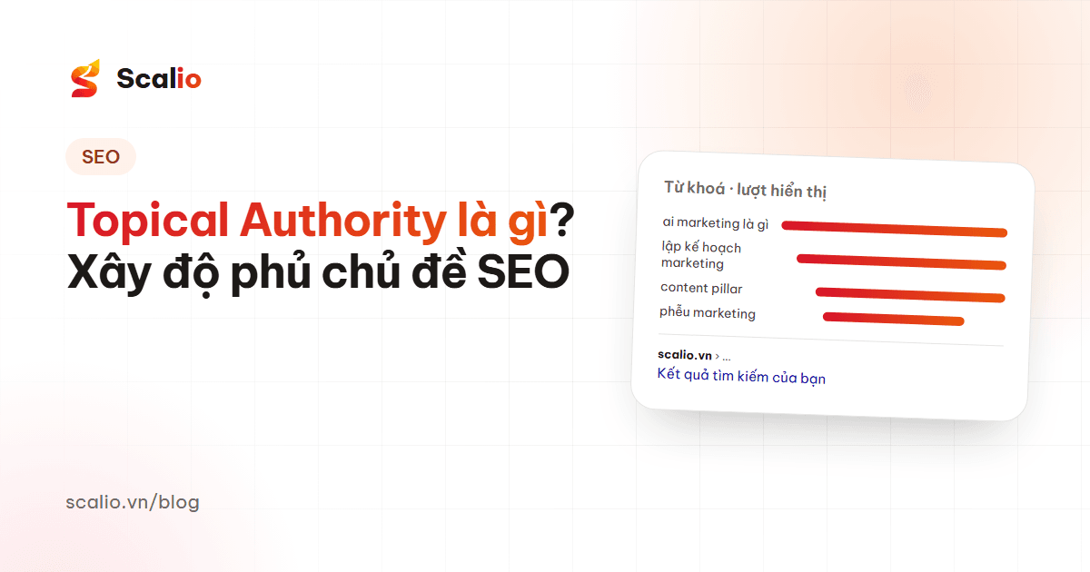Topical Authority là gì? Cách xây độ phủ chủ đề cho website