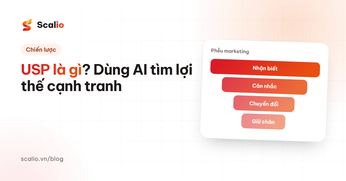 USP là gì? Cách sử dụng AI tìm ra lợi thế cạnh tranh của doanh nghiệp