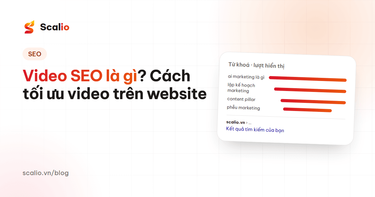 Video SEO là gì? Cách tối ưu video trên website và YouTube