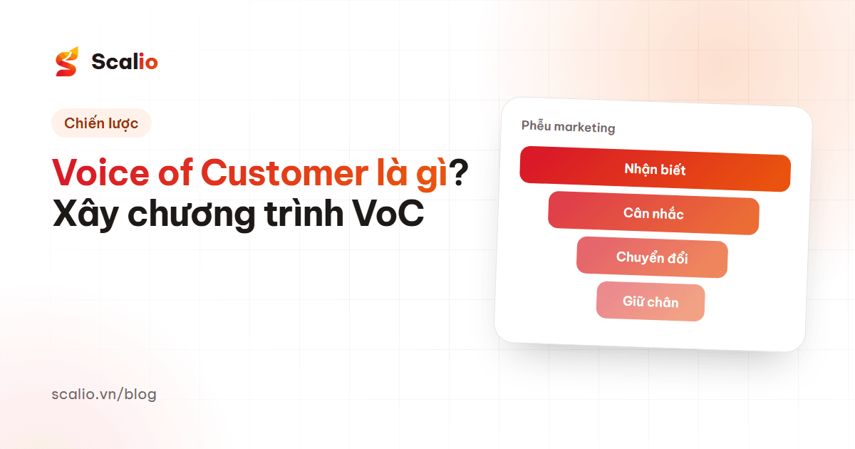 Voice of Customer là gì? Cách xây chương trình biến phản hồi thành quyết định
