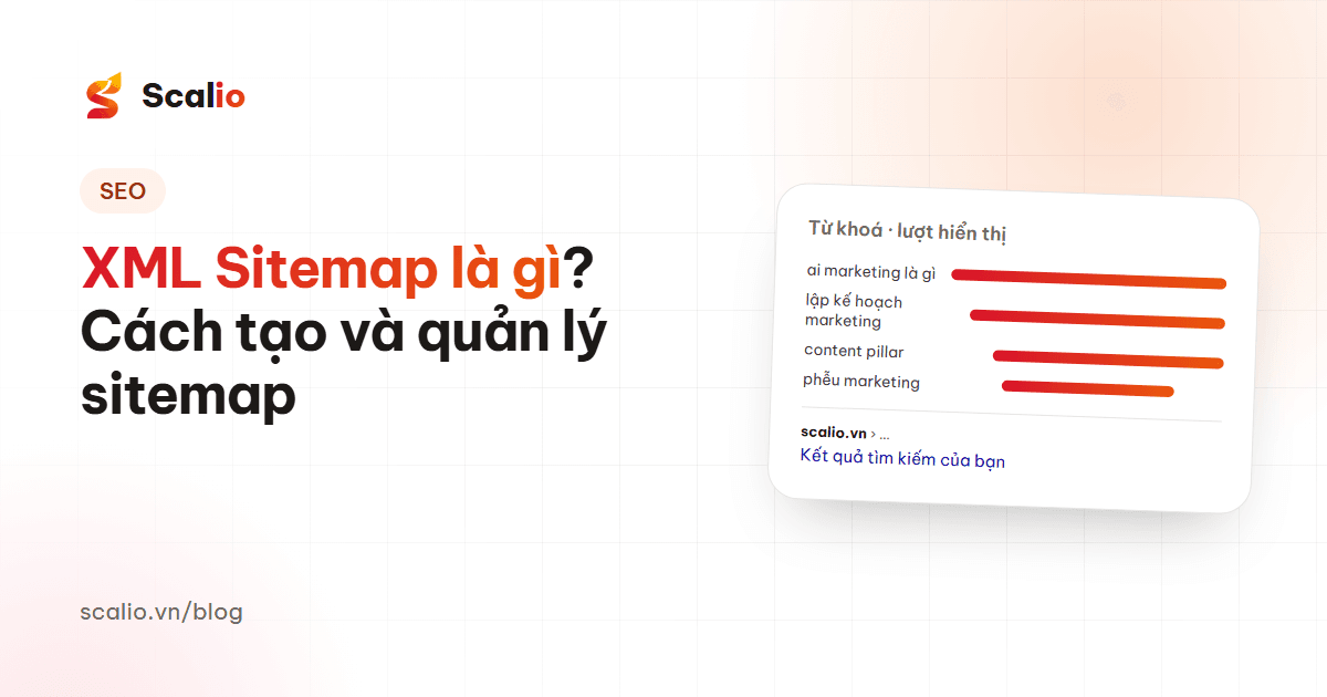 XML Sitemap là gì? Cách tạo và quản lý sitemap cho website